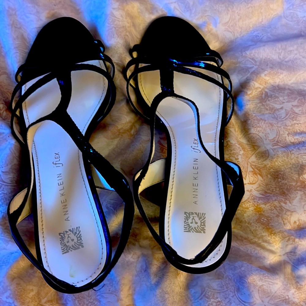 Black 2/12 sling back ,